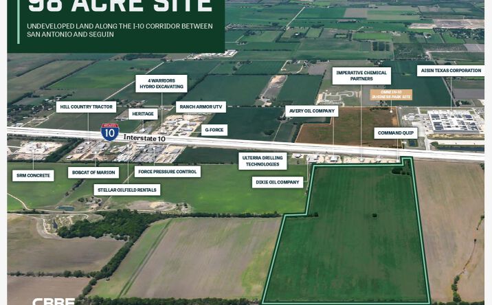 Pictures of Land property located at Undeveloped land along the I-10 corridor between, Seguin, TX 78155 for sales - image #1