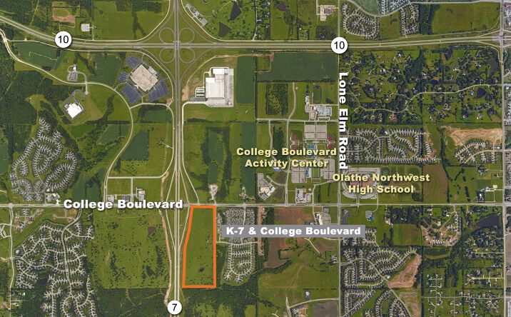 Pictures of Mixed Use, Land property located at K-7 & College Boulevard, Olathe, KS 66061 for sales - image #1