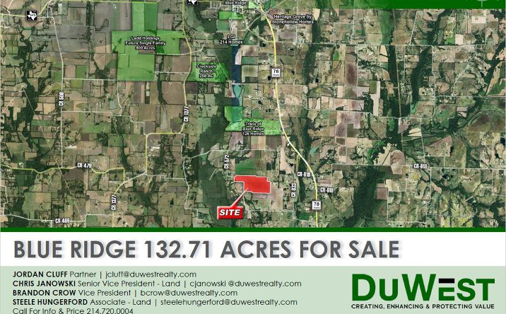 Pictures of Land property located at 6415 Co Rd 572, Farmersville, TX 75442 for sales - image #1