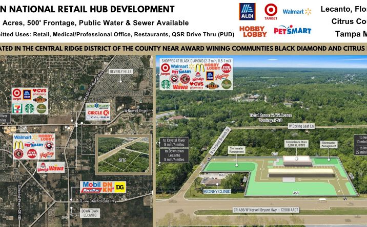 Pictures of Land property located at 2767 W Norvell Bryant Hwy, Lecanto, FL 34461 for sales - image #1