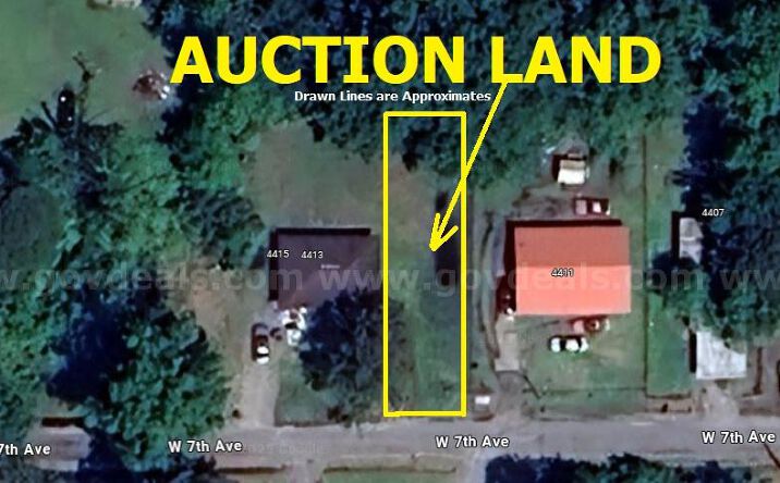 Pictures of Land property located at 4411 1/2 W. 7th Ave, Pine Bluff, AR 71603 for sales - image #1