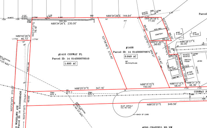 Pictures of Land property located at 1408 Conway Pl NW, Atlanta, GA 30318 for sales - image #1