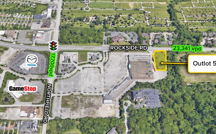 Pictures of Land, Retail property located at 22509 Rockside Rd, Bedford, OH 44146 for sales - image #1