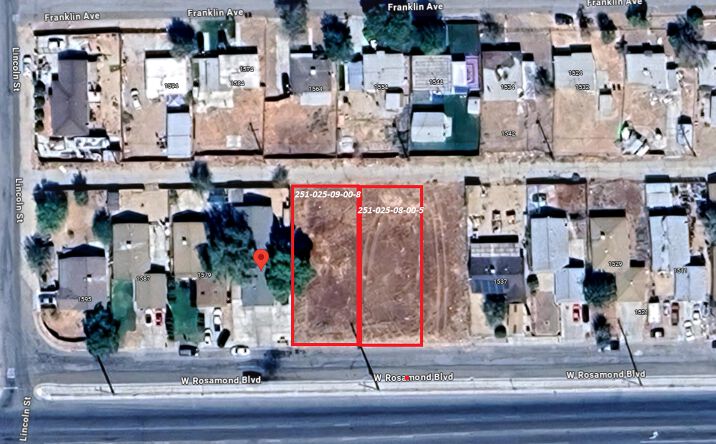 Pictures of Land property located at W Rosamond Blvd, Rosamond, CA 93560 for sales - image #1