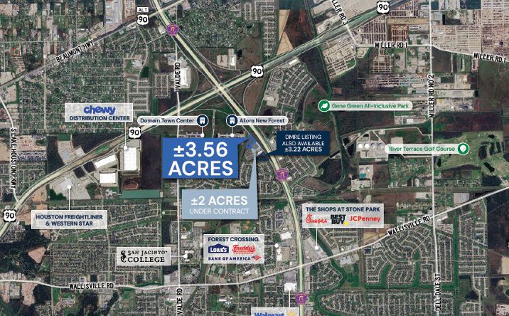 Pictures of Land property located at NWC of E Sam Houston Pkwy and Karissa Ct, Houston, TX 77049 for sales - image #1