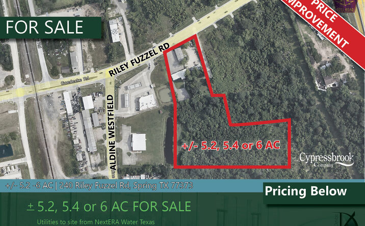 Pictures of Land property located at 240 Riley Fuzzel Rd, Spring, TX 77373 for sales - image #1