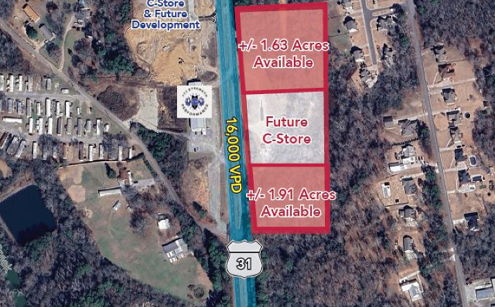 Pictures of Land property located at 8481 US-31, Morris, AL 35116 for sales - image #1