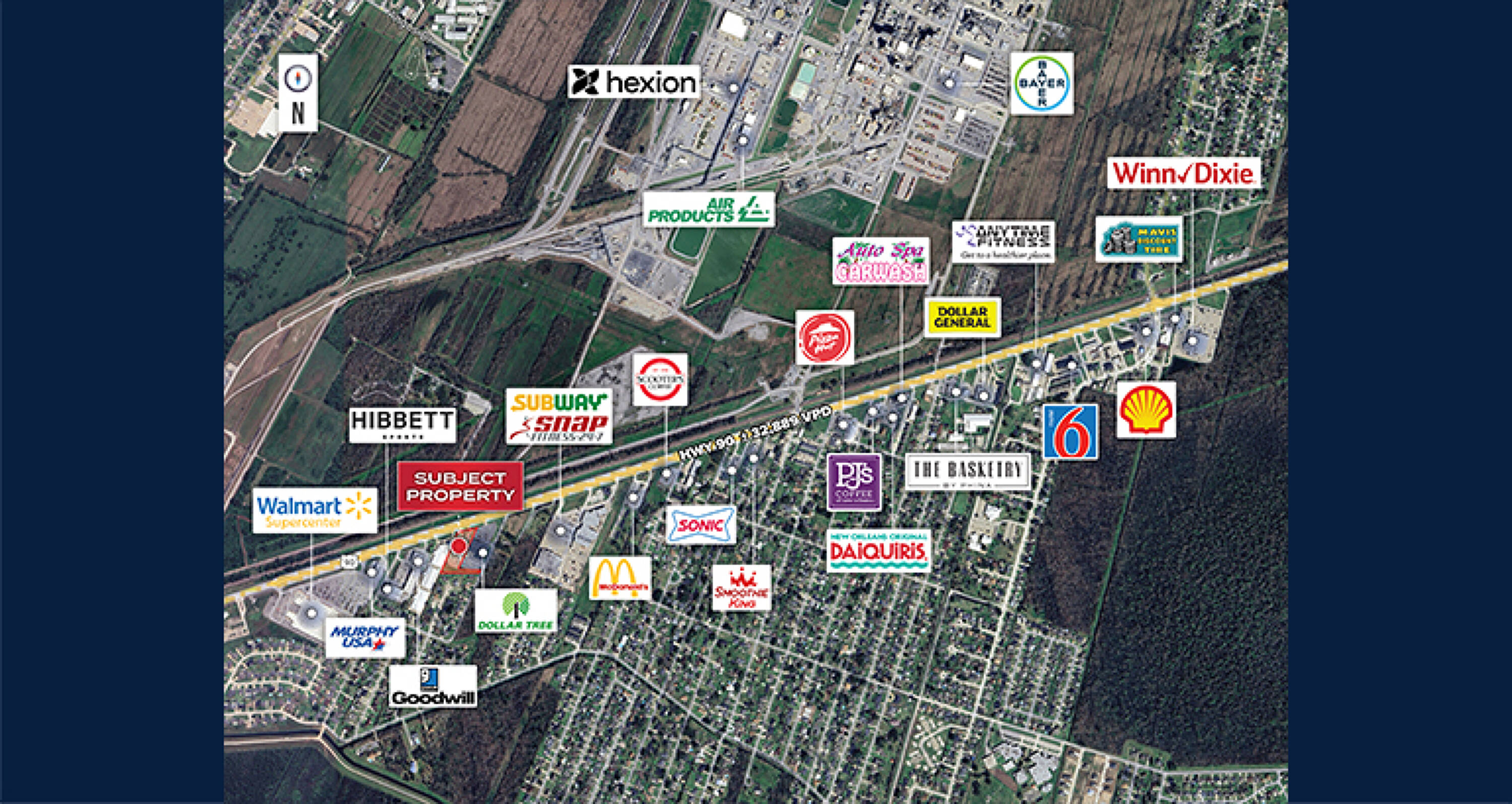 12821 HIGHWAY 90 Luling LA 70070-2201 APN: 751101900X-1 | Crexi.com