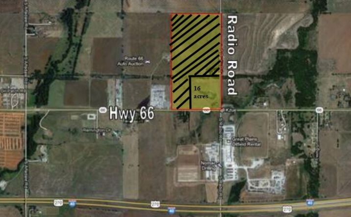 Pictures of Land property located at Hwy 66 & Radio Rd, El Reno, OK 73036 for sales - image #1