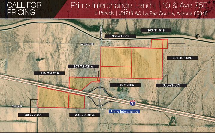 Pictures of Land property located at Avenue 75 E, La Paz, AZ 85348 for sales - image #1