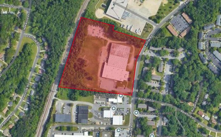 Pictures of Industrial property located at 1708 Fairfax Rd, Greensboro, NC 27407 for sales - image #1