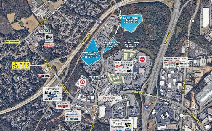 Pictures of Land property located at 8345 W W.T.Harris Blvd, Charlotte, NC 28216 for sales - image #1