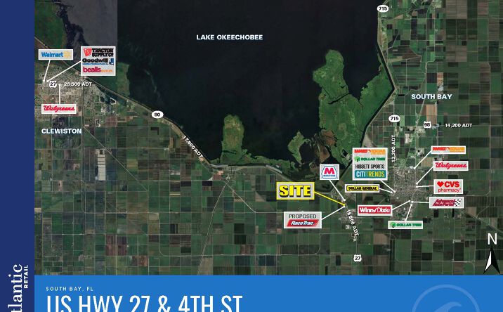 Pictures of Land property located at US Hwy 27 & 4th St, South Bay, FL 33493 for sales - image #1