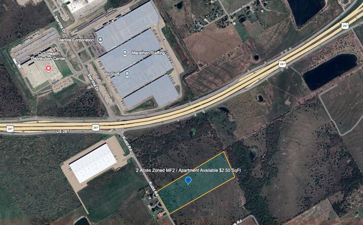 Pictures of Land property located at 1057 Rudd Rd, Ennis, TX 75119 for sales - image #1