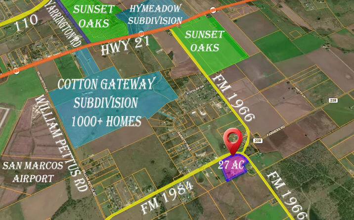 Pictures of Land property located at 2143 FM 1966, Maxwell, TX 78656 for sales - image #1