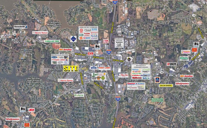 Pictures of Land property located at 185 Williamson Rd, Mooresville, NC 28117 for sales - image #1