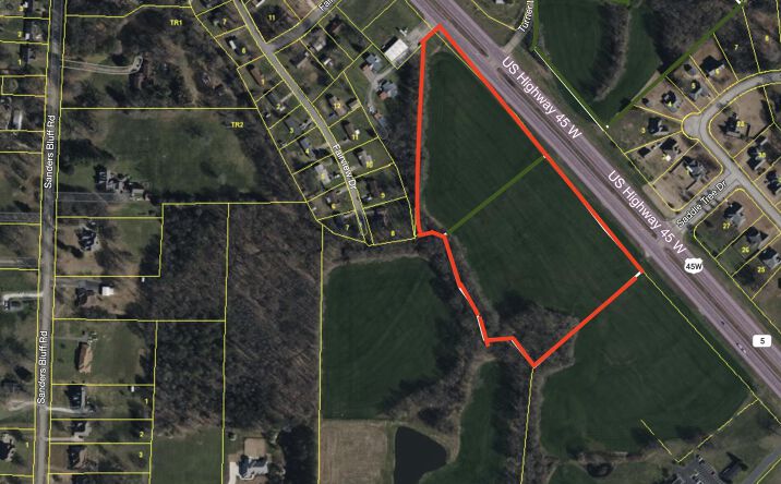Pictures of Land property located at 000 45 Hwy Bypass, Three Way, TN 38343 for sales - image #1