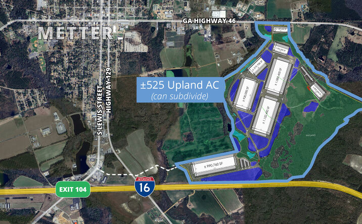 Pictures of Land property located at 45302 GA-46, Metter, GA 30439 for sales - image #1