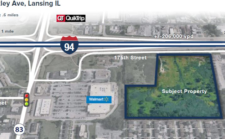 Pictures of Land property located at 17635 Oakley Ave, Lansing, IL 60438 for sales - image #1