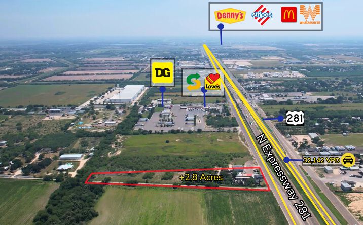 Pictures of Land property located at 9102 N Expressway 281, Edinburg, TX 78542 for sales - image #1