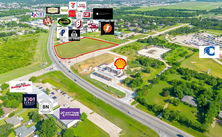Pictures of Land, Retail, Self Storage property located at 735 E Renfro St, Burleson, TX 76028 for sales - image #1
