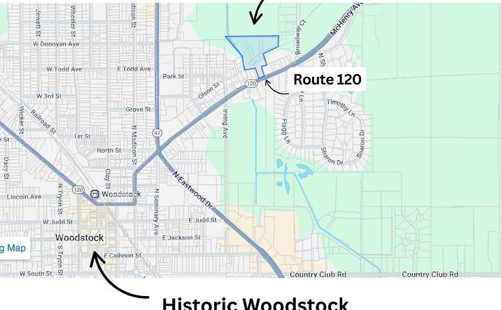 Pictures of Land property located at 709 McHenry Ave, Woodstock, IL 60098 for sales - image #1
