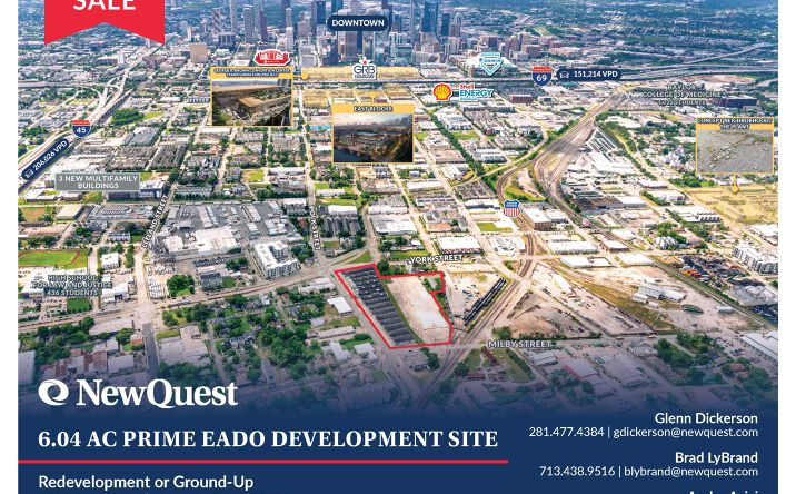 Pictures of Land property located at 3503 Polk Street, Houston, TX 77003 for sales - image #1