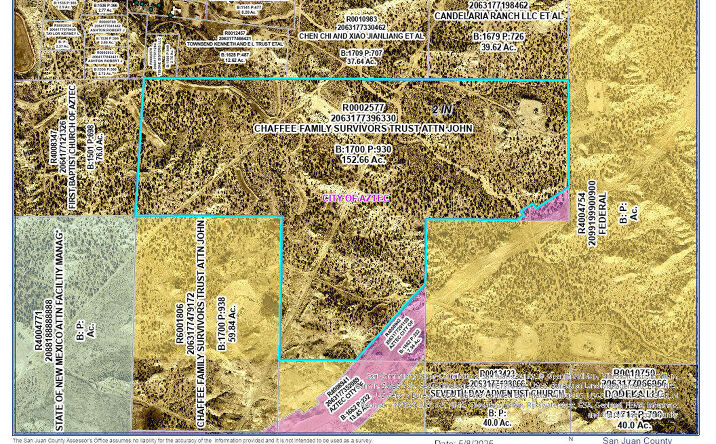 Pictures of Land property located at 152.66 AC US 550 Bypass, Aztec, NM 87410 for sales - image #1