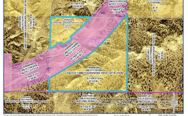Pictures of Land property located at 27.67 AC US 550 Bypass, Aztec, NM 87410 for sales - image #1