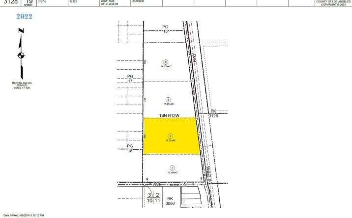 Pictures of Land property located at Sierra Highway, Palmdale, CA 93550 for sales - image #1