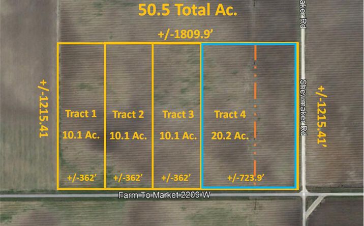 Pictures of Land, Multifamily property located at Tract 4 Fm 2209, San Perlita, TX 78590 for sales - image #1