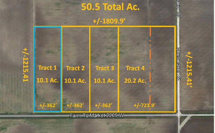 Pictures of Land, Multifamily property located at Tract 1 Fm 2209, San Perlita, TX 78590 for sales - image #1