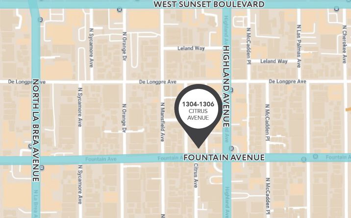 Pictures of Land property located at 1304 Citrus Ave, Los Angeles, CA 90028 for sales - image #1