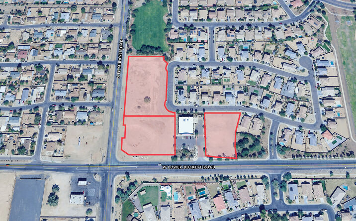 Pictures of Land property located at NEC El Mirage Rd & Lower Buckeye Rd, Phoenix, AZ 85021 for sales - image #1