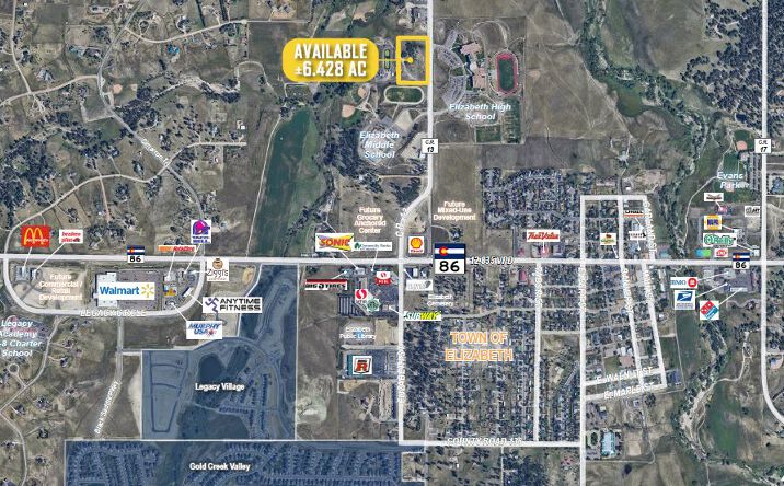 Pictures of Land property located at Tbd County Road 13, Elizabeth, CO 80107 for sales - image #1
