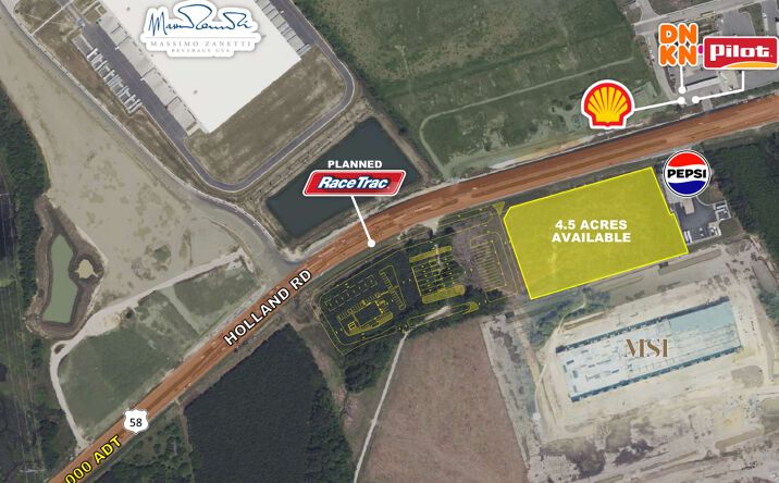 Pictures of Land property located at Holland Road & Manning Bridge, Suffolk, VA 23434 for sales - image #1