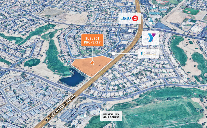 Pictures of Land property located at 2382 N Litchfield Road, Goodyear, AZ 85395 for sales - image #1