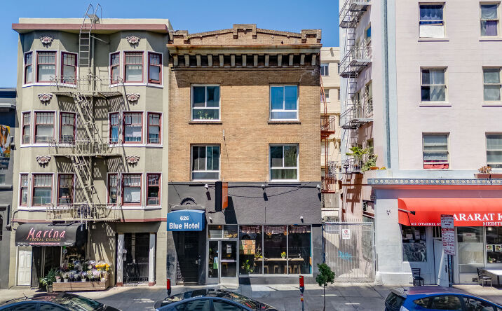 Pictures of Mixed Use, Multifamily, Retail property located at 620 O'Farrell St, San Francisco, CA 94109 for sales - image #1