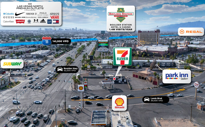 Pictures of Retail property located at 4151 Boulder Hwy, Las Vegas, NV 89121 for sales - image #1