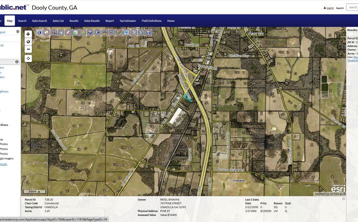 Pictures of Land property located at Pine Street, Unadilla, GA 31091 for sales - image #1