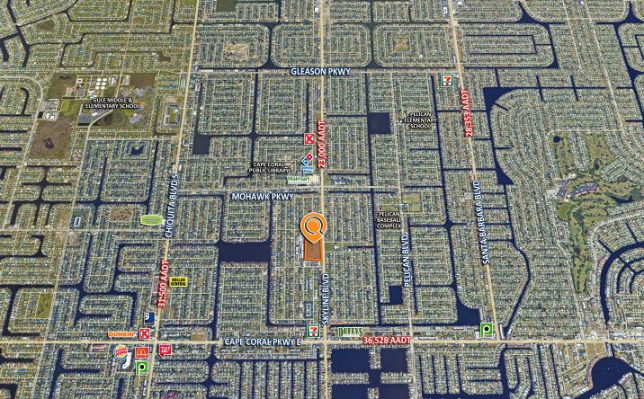 Pictures of Retail, Office, Land property located at 4306 Skyline Blvd, Cape Coral, FL 33914 for sales - image #1