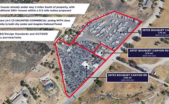 Pictures of Mobile Home Park, Retail, Self Storage property located at 29753 Bouquet Canyon Rd, Santa Clarita, CA 91390 for sales - image #1