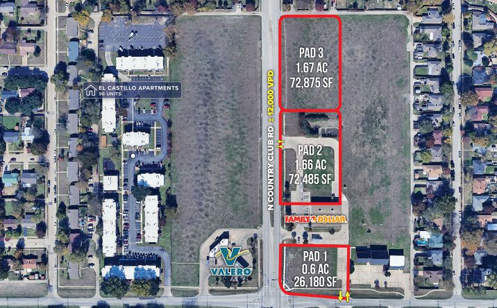 Pictures of Land property located at 1102 N Country Club Rd, Garland, TX 75040 for sales - image #1