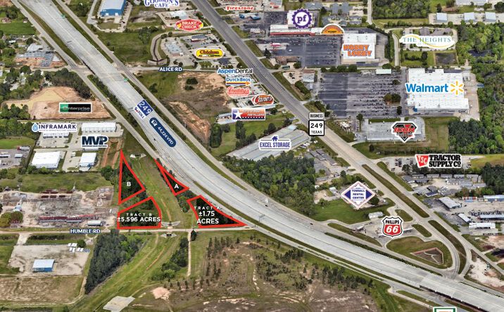 Pictures of Land property located at SH 249 & Humble Rd, Tomball, TX 77375 for sales - image #1