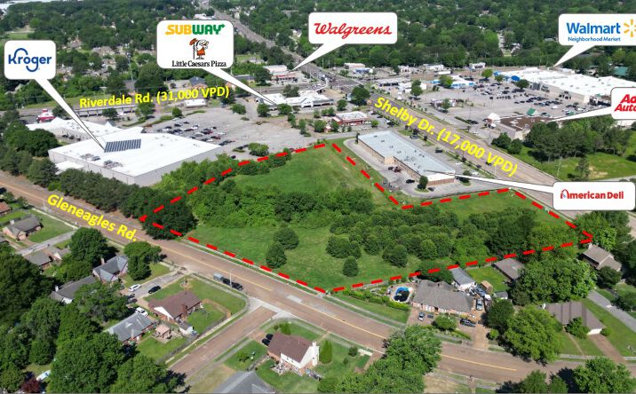 Pictures of Land, Retail, Self Storage property located at 7065 E Shelby Dr, Memphis, TN 38125 for sales - image #1