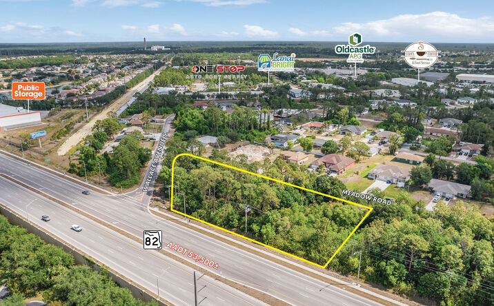 Pictures of Land property located at 108 Meadow Rd, Lehigh Acres, FL 33973 for sales - image #1