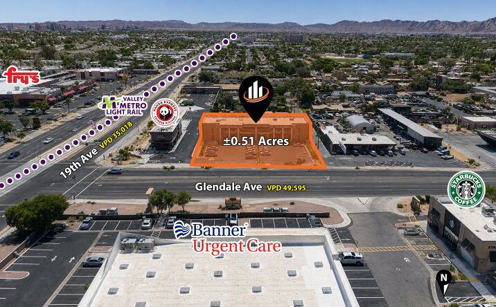 Pictures of Retail, Office, Land property located at 1917 W Glendale Ave, Phoenix, AZ 85021 for sales - image #1