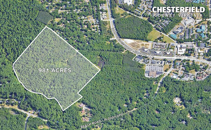 Pictures of Land property located at 9822 Iron Bridge Rd, Chesterfield, VA 23832 for sales - image #1