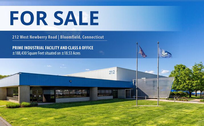 Pictures of Industrial property located at 212 W Newberry Rd, Bloomfield, CT 06002 for sales - image #1