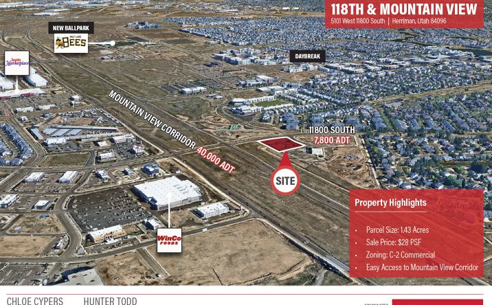 Pictures of Land property located at 5101 W 11800 S, South Jordan, UT 84095 for sales - image #1